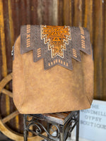 High Plains Tooled Backpack
