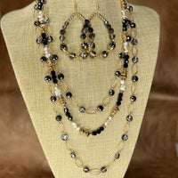 Noir Elegance Jewelry Set