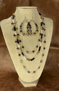 Noir Elegance Jewelry Set