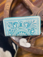 Sunset Valley Wallet In Frosted Turquoise

