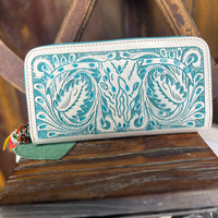 Steerhallow Canyon Wallet in Frosted Turquoise