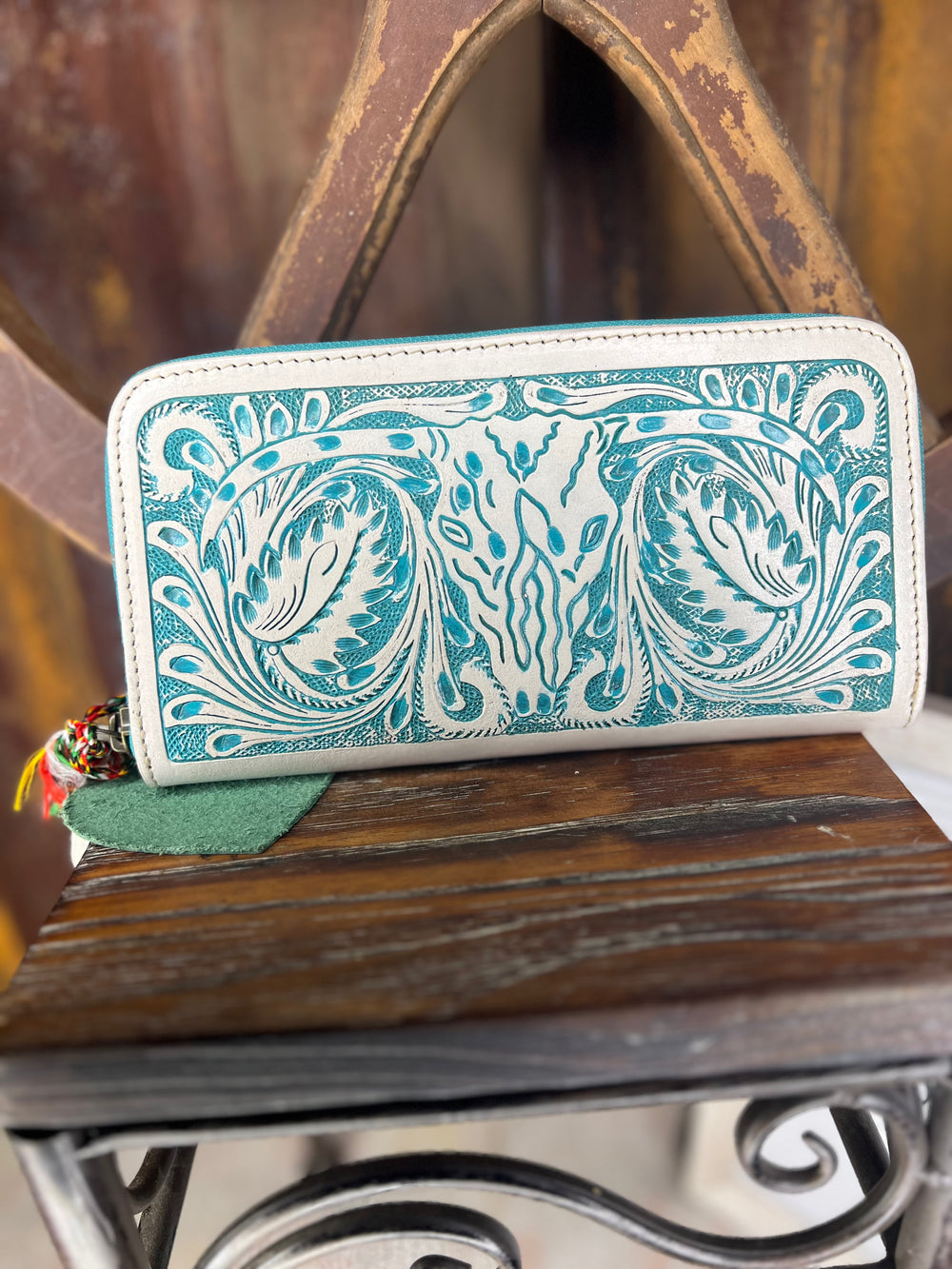 Steerhallow Canyon Wallet in Frosted Turquoise