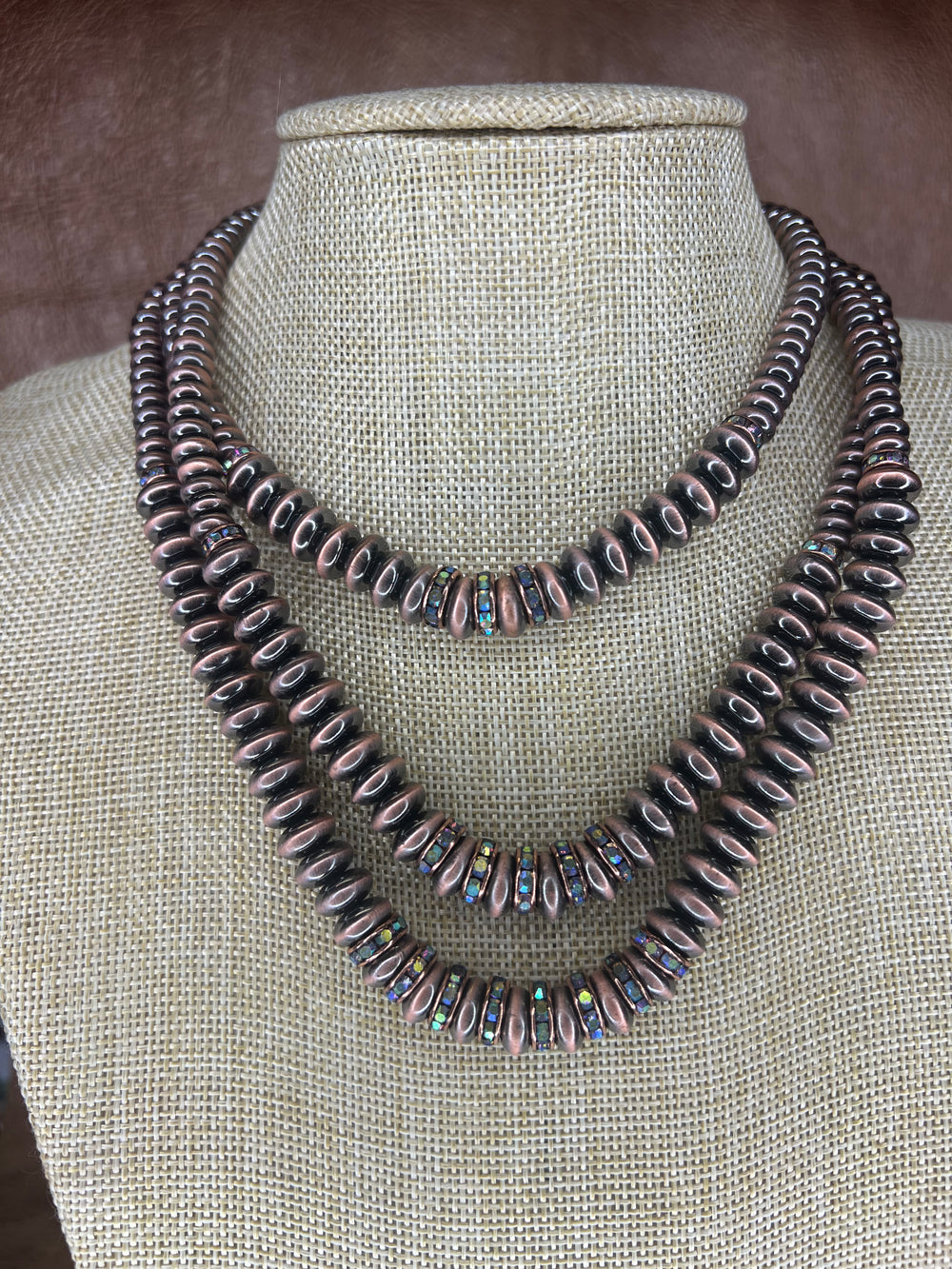 Desert Dazzle Navajo Pearl Necklace