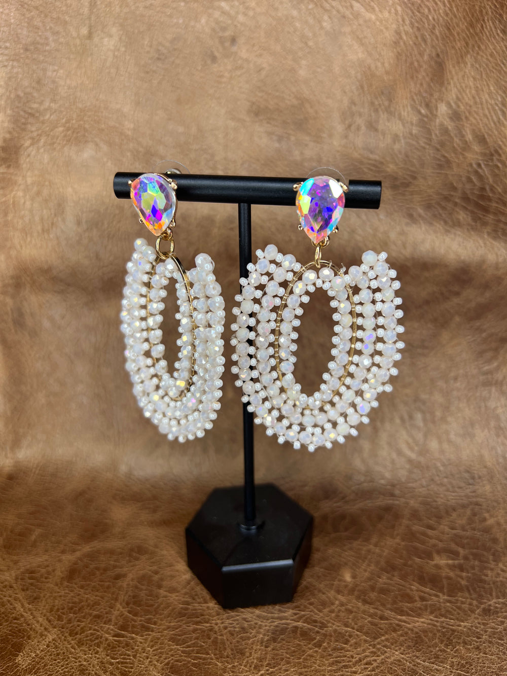 Ivory Cascade Earrings