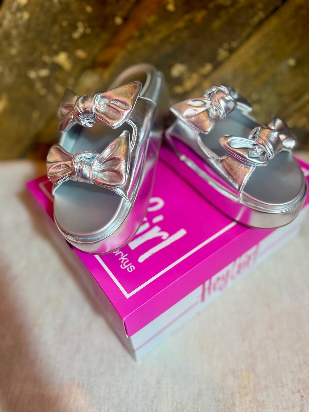 Lil Bit Knotty - Hey Girl by Corky's - Silver