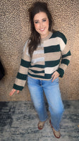 Evergreen Patchwork Sweater

