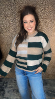 Evergreen Patchwork Sweater
