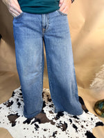 Make A Statement Mid Rise Super Wide Jeans
