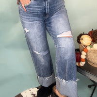 Collins Mid-Rise Baggy Jeans