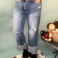 Collins Mid-Rise Baggy Jeans