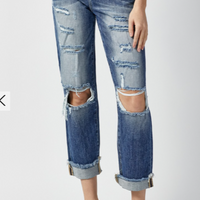 Charlotte High-Rise Boyfriend Jeans