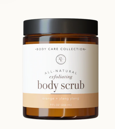Exfoliating body scrub Orange + ylang ylang
