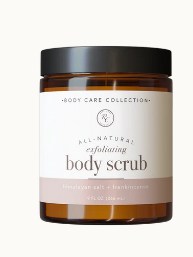 Exfloiating body scrub Himalayan salt + franincense