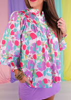 Wildflower Button Front Top
