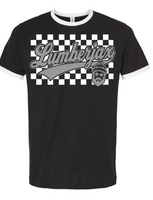 Lumberjax Checkered Ringer Graphic Tee
