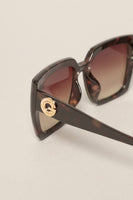 Tinted Lenses Square Sunglasses for Women: 12 ASSORTED COLOR / One Size
