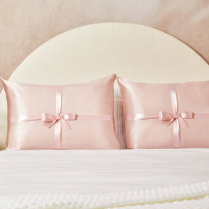 Holiday Standard Pillowcase 2pc - Blush