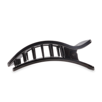 Flat Rectangle Hair Clip | Large | Jet Black
