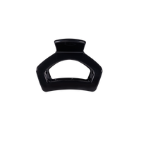Open | Jet Black | Petite Claw Clip
