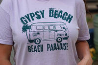 Gypsy Beach - Beach Paradise Crop Graphic Tee
