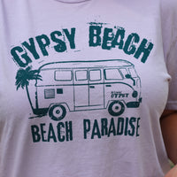 Gypsy Beach - Beach Paradise Crop Graphic Tee