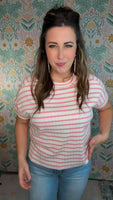 Blush & Bounce Striped Top
