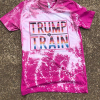 Trump Train - Aztec bleached