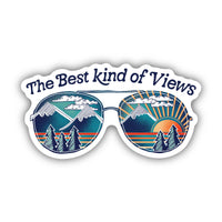 The Best Kind Of Views Nature Sunglasses Sticker