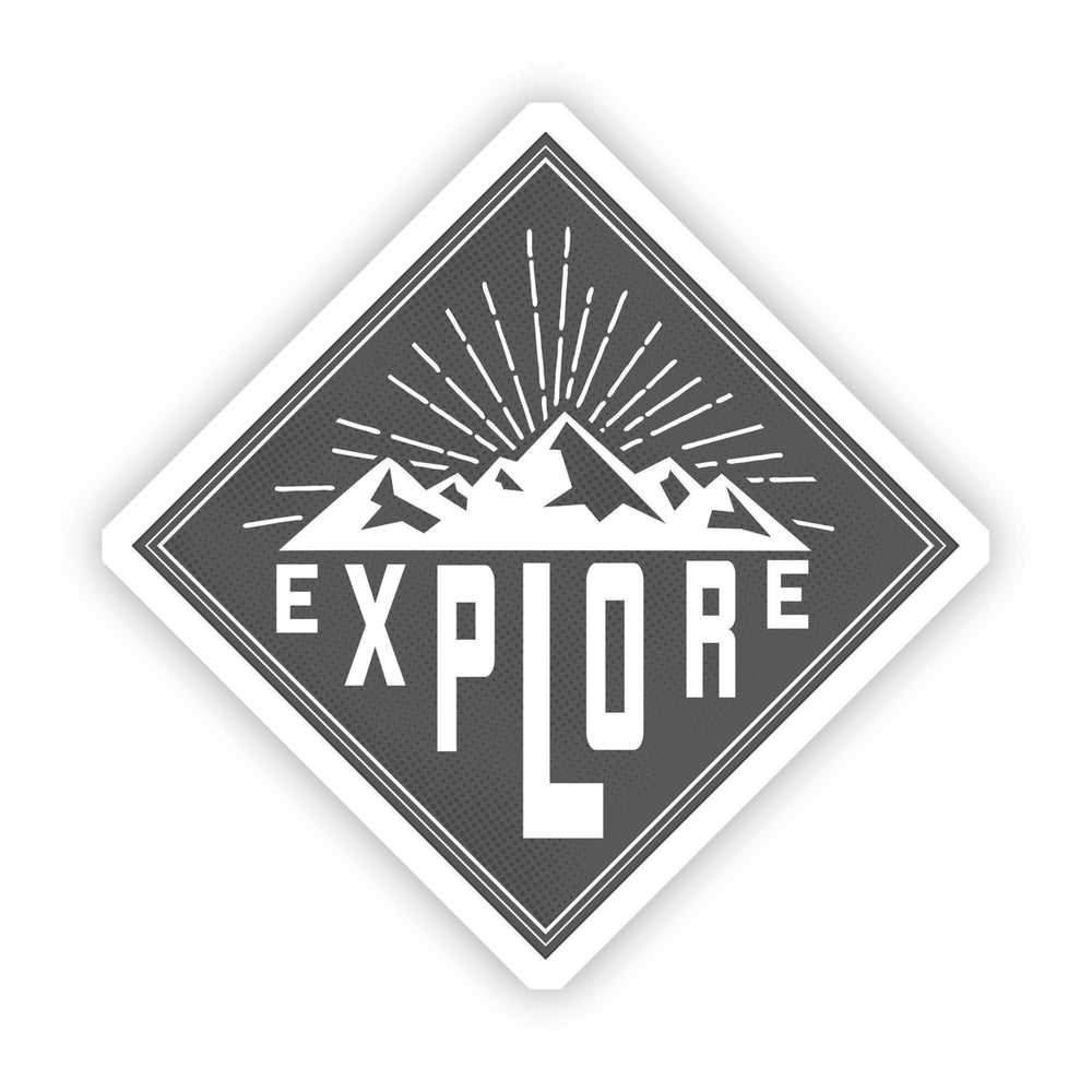 Explore Mountains Sticker