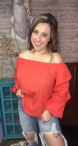 Coral Nights Top