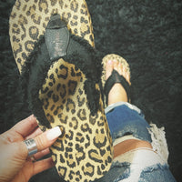 Tallulah Leopard Flip Flops