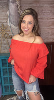 Coral Nights Top
