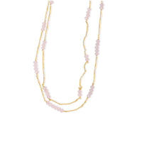 Lilac Vine Layered Necklace
