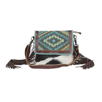 Wild West Boho Leather & Hairon Bag
